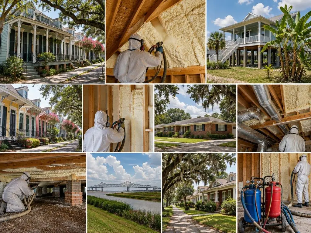 Spray Foam Insulation in New Orleans, LA